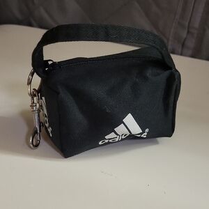 Adidas Black Toiletry Bag Keychain